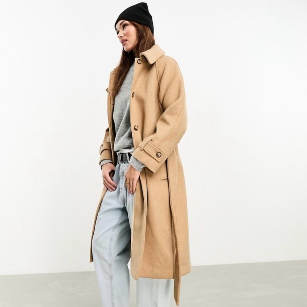 NWT Abercrombie Wool Blend Coat